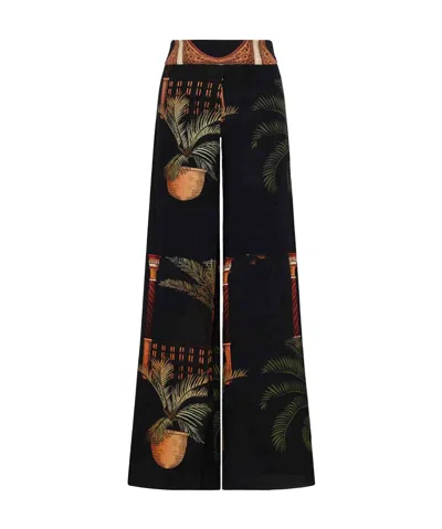 JOHANNA ORTIZ PATTERN CASUAL PANTS