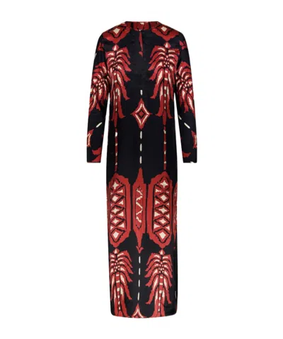 Johanna Ortiz Patterned Midi Dress