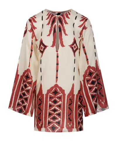 JOHANNA ORTIZ JOHANNA ORTIZ PATTERNED SHIFT DRESS