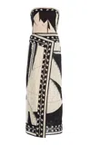 Johanna Ortiz Pontoon Afternoon Printed Cotton Midi Dress