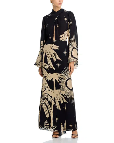 JOHANNA ORTIZ PRIMERA VEZ SILK MAXI DRESS