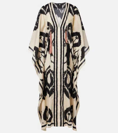 Johanna Ortiz Printed Kaftan In Multi