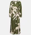 Johanna Ortiz Weaving Weves Maxi Dress - Women's - Linen/flax In Black
