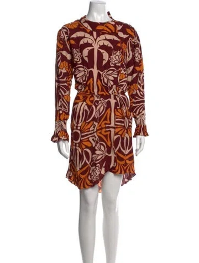 Pre-owned Johanna Ortiz Printed Mini Dress