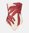 Johanna Ortiz Alta Mar One-piece Bathing Suit In Ecrured