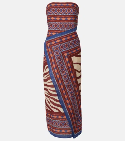 JOHANNA ORTIZ PRINTED WRAP DRESS