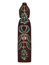 Johanna Ortiz Promised Land Floral Maxi Dress In Brown