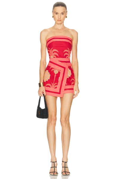 JOHANNA ORTIZ RAIZ RITUAL MINI DRESS