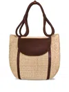 Johanna Ortiz Readiness For Afterlife Beach Bag In Neutral