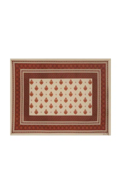 Johanna Ortiz Red Spirit Of The Rider Pareo In Brown