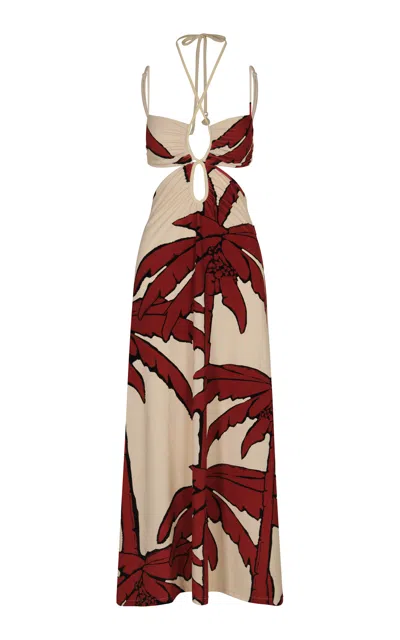 Johanna Ortiz Reefs Printed Midi Dress