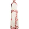 Johanna Ortiz Reinventing Cotton Halter Dress In White