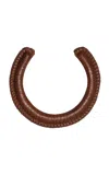 Johanna Ortiz Representative Rituals Choker Necklace In Brown