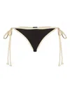 Johanna Ortiz Spiritual Retreat Bikini Bottoms In Black