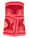 Johanna Ortiz Raiz Ritual Cotton Wrap Mini Dress