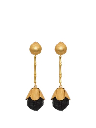 Johanna Ortiz Rooted In Light Earrings In Gold