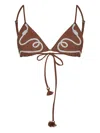 Johanna Ortiz Second Nature Textured Bikini Top