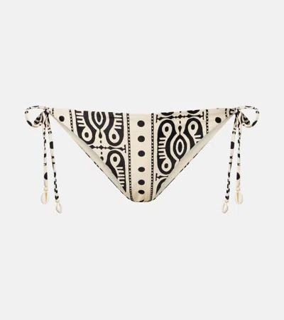 Johanna Ortiz Sagrado Printed Bikini Bottoms In Multi