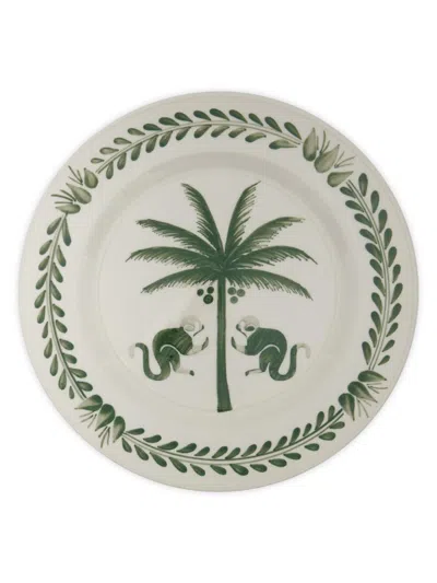 Johanna Ortiz Saimiri Dessert Plates 2-piece Set In Green