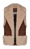 Johanna Ortiz Salty Air Vest In Brown