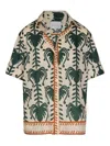 Johanna Ortiz Salty Promises Printed Cotton Shirt In Green