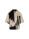 Johanna Ortiz Salty Promises Shirt In Sailboats Ecru Black In Neutrals