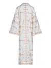 Johanna Ortiz Savannah Geometric-print Maxi Dress In Neutral
