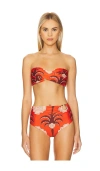 Johanna Ortiz Sea Sprite Bikini Top In Pattern