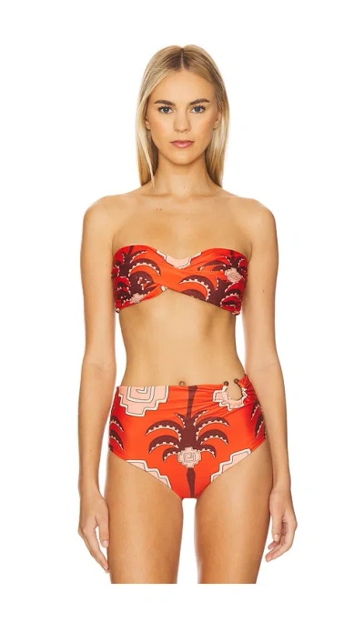 Johanna Ortiz Sea Sprite Bikini Top In Pattern