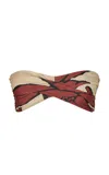 Johanna Ortiz Sea Sprite Printed Bandeau Bikini Top In Print