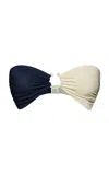 Johanna Ortiz Seawaters Bikini Top In Multi