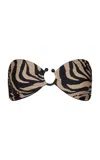 Johanna Ortiz Seawaters Printed Bikini Top