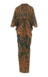 Johanna Ortiz Sensory Tapestry Printed Tunic Maxi Dress