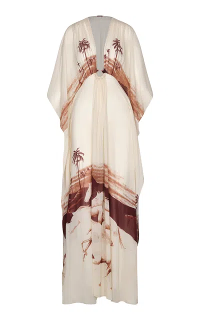 Johanna Ortiz Sensory Tapestry Tunic Dress In Multi