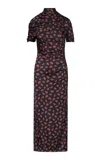 Johanna Ortiz Serene Safari Ankle Dress In Multi