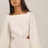 Johanna Ortiz Shared Present Dress In White