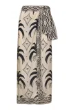 Johanna Ortiz Significado Poderoso Printed Linen Maxi Skirt