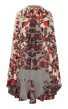 Johanna Ortiz Silk Dream Orchard Top In Multi