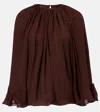 Johanna Ortiz La Bohemia Silk Georgette Top