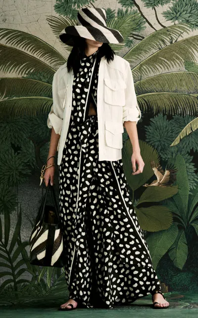 Johanna Ortiz Silk Musical Pants In Multi