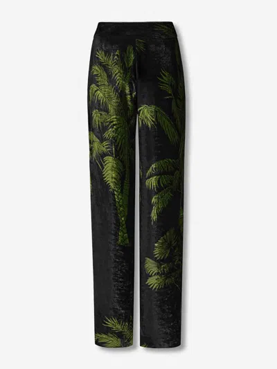 Johanna Ortiz Slouchiness Pants In Green