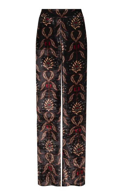 Johanna Ortiz Slouchiness Pants In Multi
