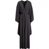 Johanna Ortiz Sombreando Embellished Crepe Tunic Dress In Black