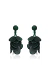 Johanna Ortiz Song Of The Plains Earrings In Green