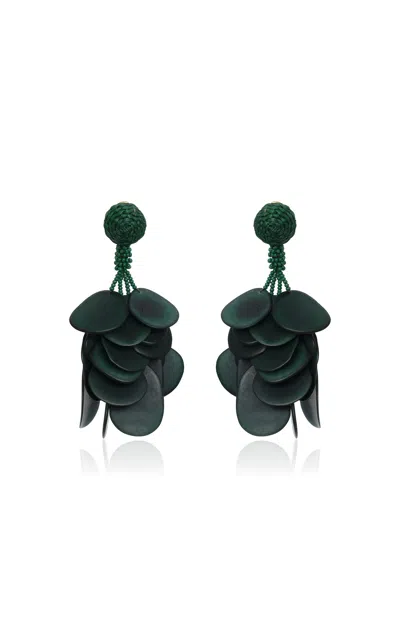 Johanna Ortiz Song Of The Plains Earrings In Green