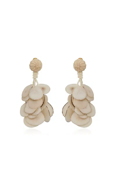 Johanna Ortiz Song Of The Plains Earrings In White