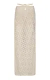 Johanna Ortiz Soul Crochet Cotton Maxi Skirt