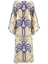 Johanna Ortiz Soul Healer Ankle Dress In Neutrals