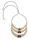 Johanna Ortiz Spiritual Harmony Tassel Necklace In Gold