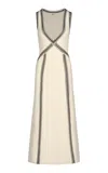 Johanna Ortiz Spiritual Maxi Dress In Neutral